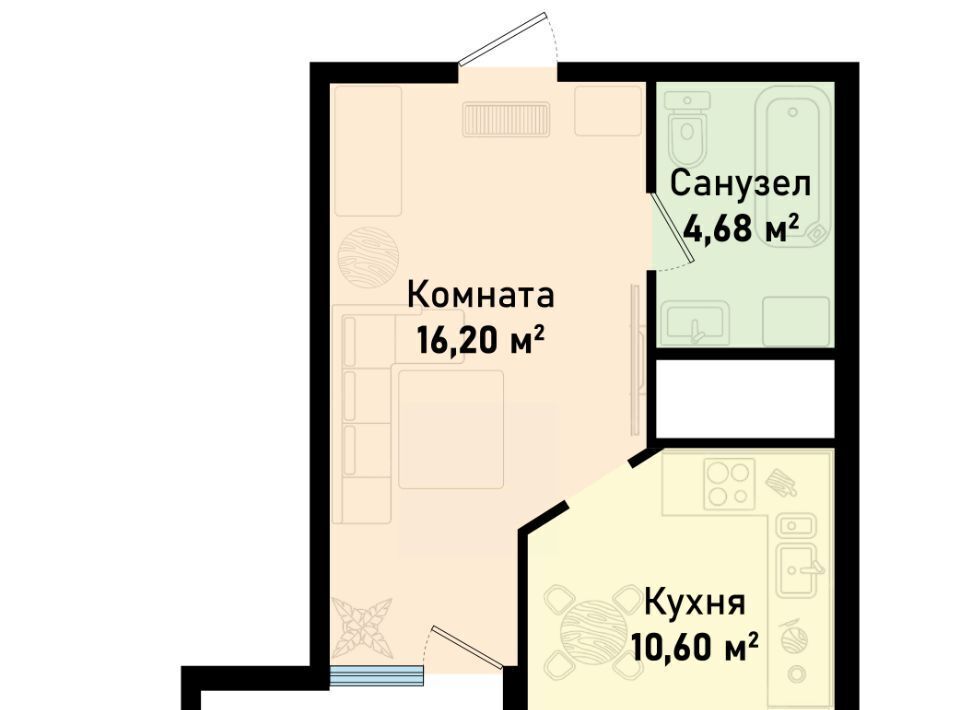 квартира р-н Черноморский пгт Черноморское ул Евпаторийская фото 1