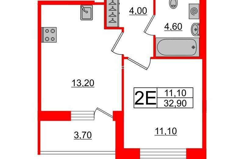 квартира г Санкт-Петербург метро Удельная ул Манчестерская 5к/1 фото 1