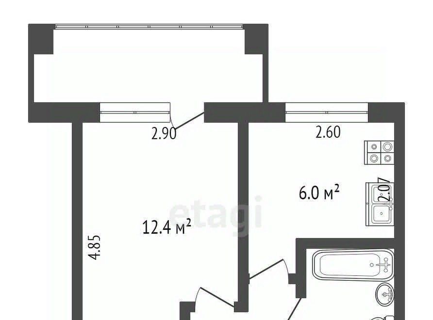 квартира г Сыктывкар ул Космонавтов 3 фото 2