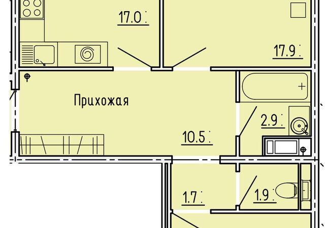 квартира ул Ульяновская 91а городской округ Пенза фото