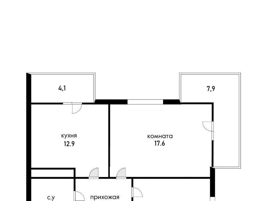 квартира г Краснодар р-н Прикубанский ул Конгрессная 43 фото 1