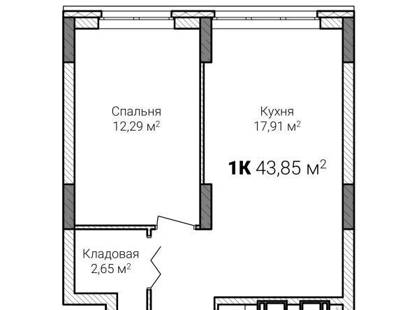 квартира г Нижний Новгород р-н Советский ЖК «Зенит» фото 1