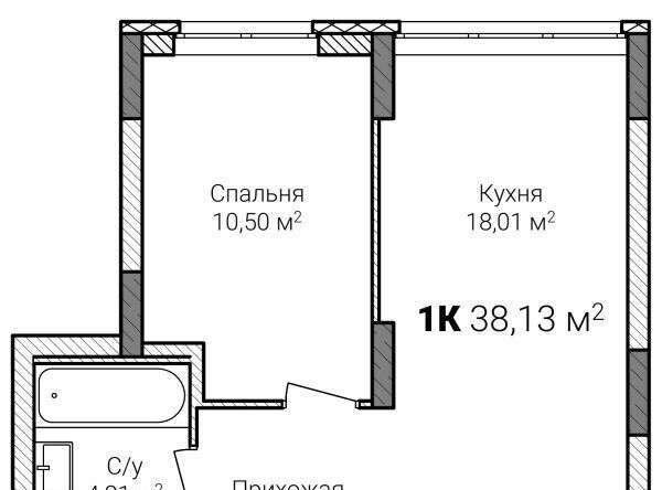 квартира г Нижний Новгород р-н Советский ЖК «Зенит» фото 1