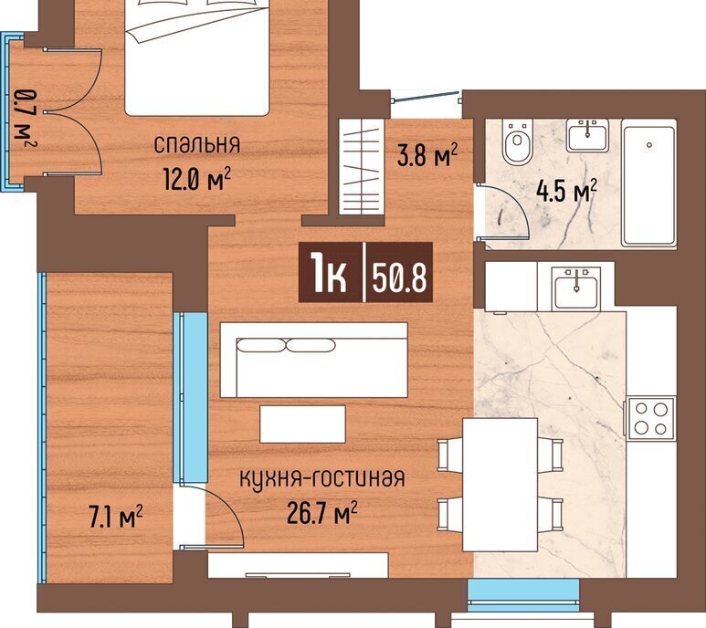 квартира р-н Светлогорский г Светлогорск ул Ольховая 32к/5 фото 1