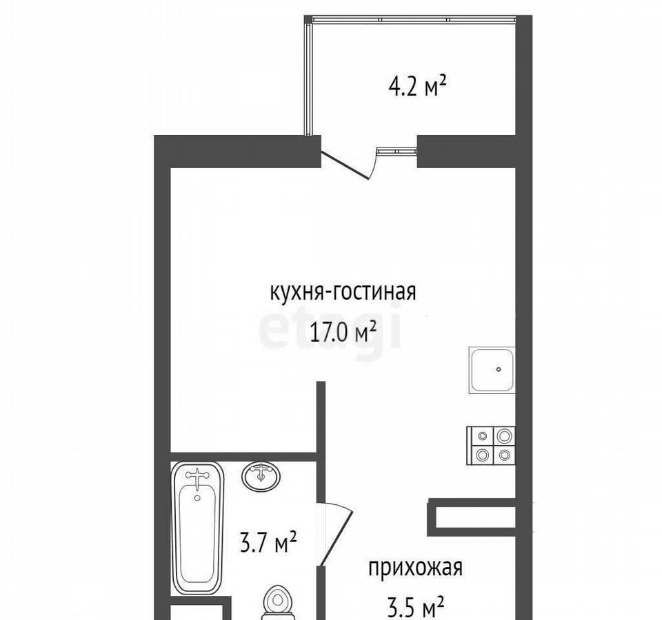 квартира р-н Симферопольский пгт Молодежное ул Парковая 4 Мирное фото 2