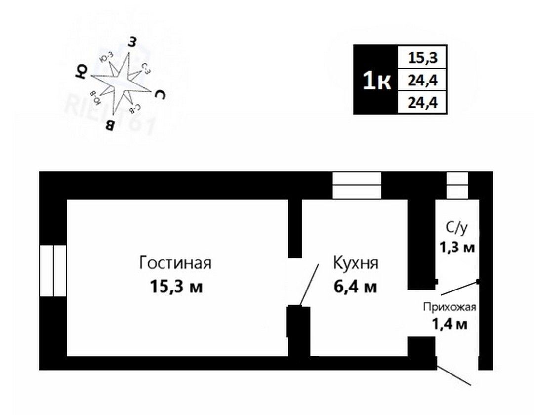 квартира г Ростов-на-Дону р-н Кировский ул Социалистическая 216 фото 8