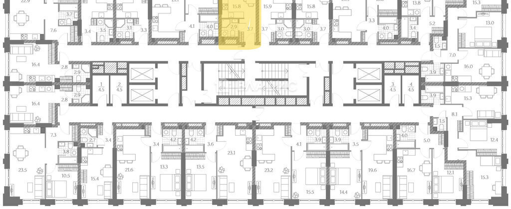 квартира г Москва метро Верхние Лихоборы проезд Ильменский 4с/3 фото 5