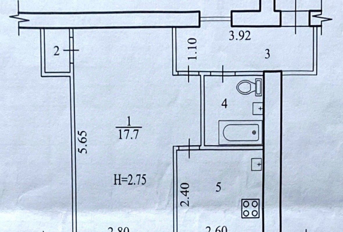 квартира г Волгоград р-н Тракторозаводский ул им. Дзержинского 38 фото 2