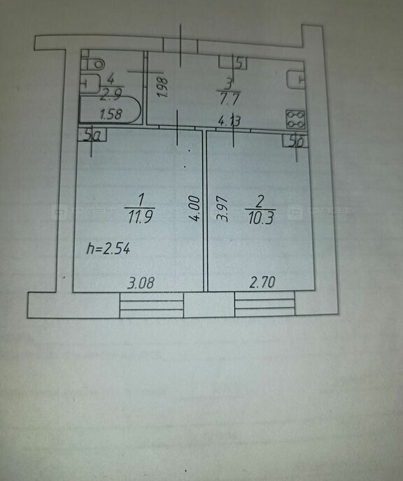 квартира г Казань Яшьлек ул Мусина 59бк/2 фото 4