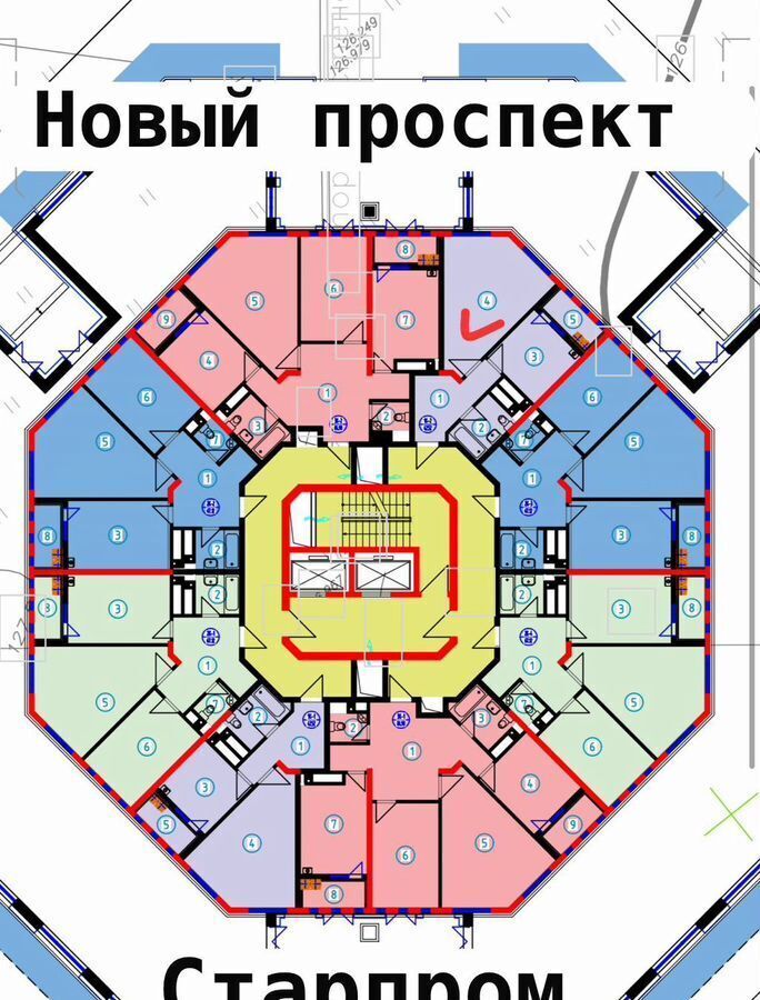 квартира г Грозный ш Старопромысловское 9а фото 2