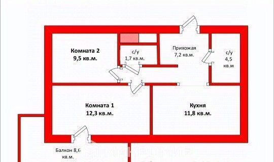 квартира г Санкт-Петербург п Шушары ул Чудовская 14к/1 метро Купчино фото 2