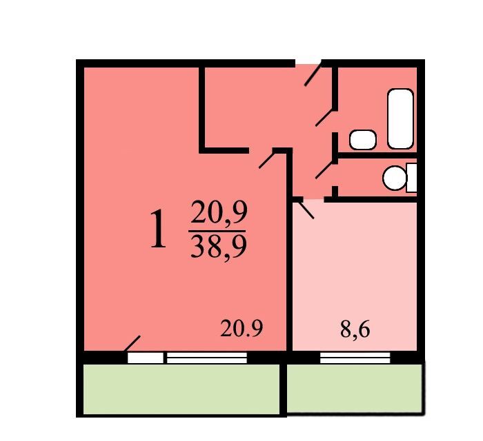 квартира г Москва проезд Задонский 30/1 Южный административный округ фото 2