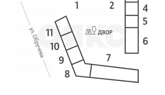 торговое помещение г Москва метро Калужская метро Коньково ЖК «Обручева 30» Юго-ЗАО, 40-й квартал, к 1 фото 3