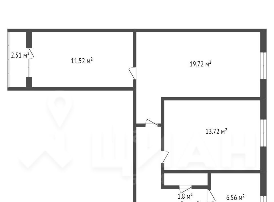 квартира г Москва метро Южная ул Сумская 8к/2 фото 2