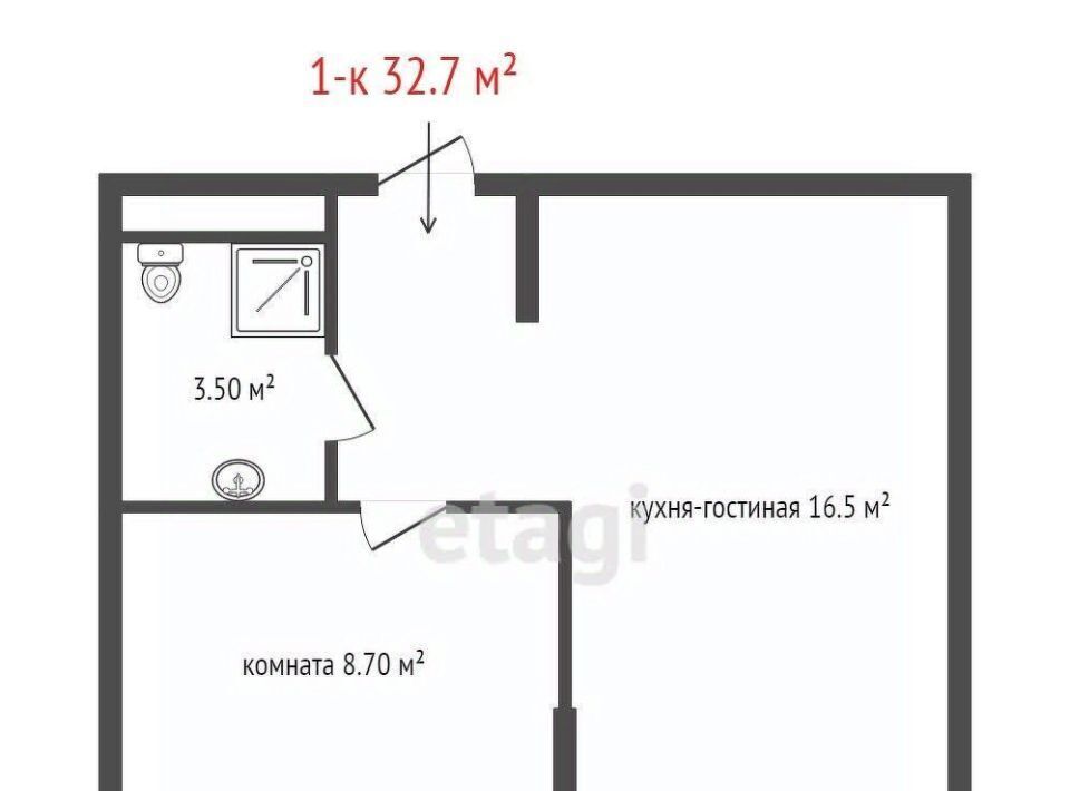 квартира г Екатеринбург Уральская ул Пехотинцев 2в фото 22