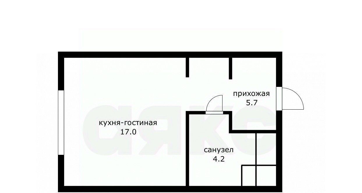 квартира г Москва метро Угрешская пр-кт Волгоградский 32/3к 4 фото 2