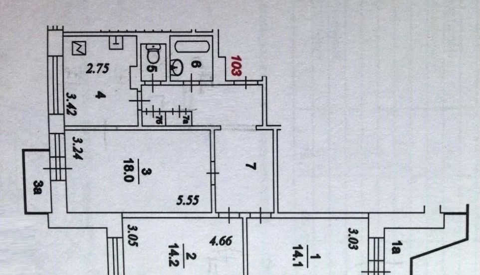 квартира г Москва метро Достоевская ул Советской Армии 7 фото 17