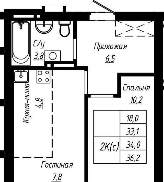 квартира г Барнаул р-н Центральный ул Чернышевского фото 1