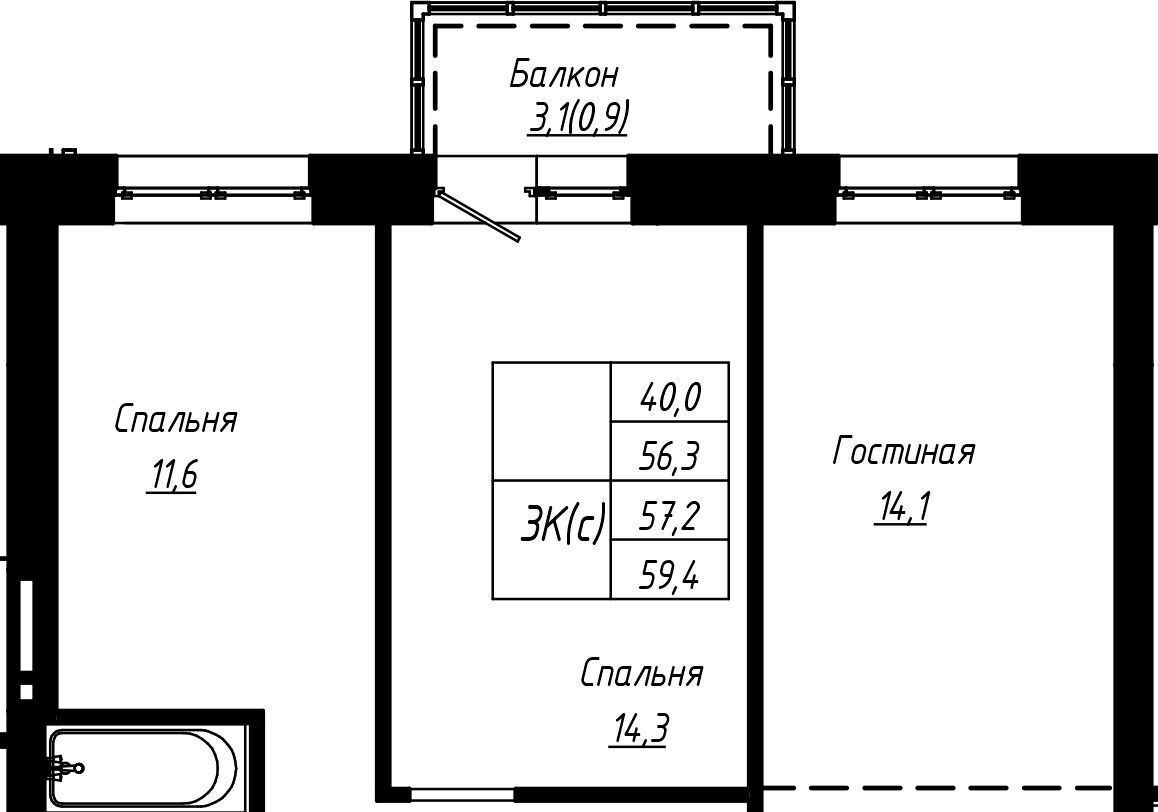 квартира г Барнаул р-н Центральный ул Чернышевского фото 1