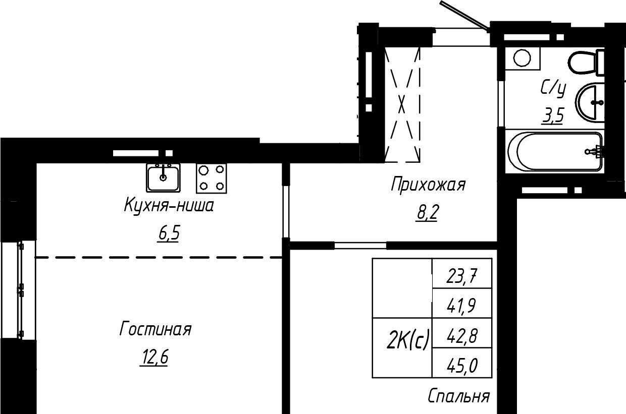 квартира г Барнаул р-н Центральный ул Чернышевского фото 1