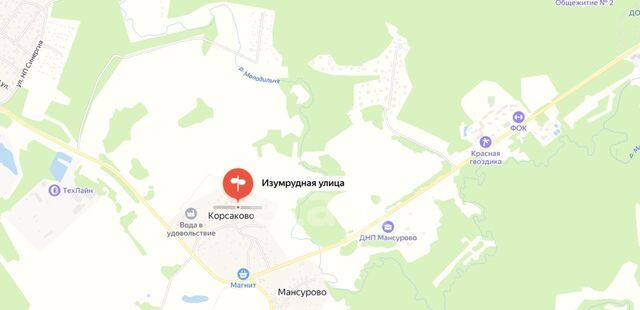 земля городской округ Истра д Корсаково ул. Изумрудная, 9 фото