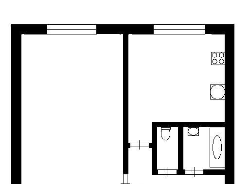 квартира г Москва Зюзино ул Каховка 22к/4 фото 2