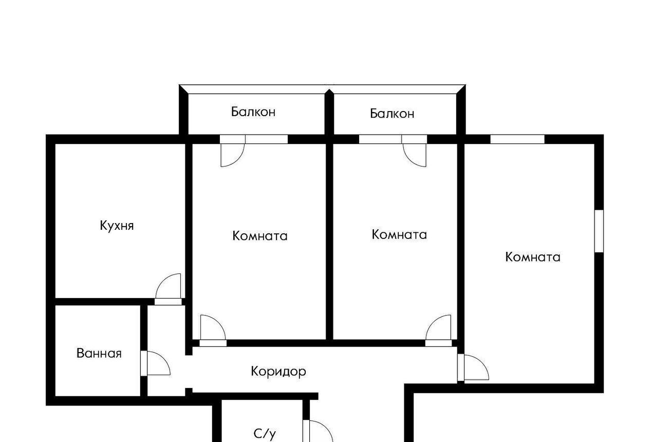 квартира г Краснодар р-н Прикубанский ул им. Героя Аверкиева А.А. 2 фото 3