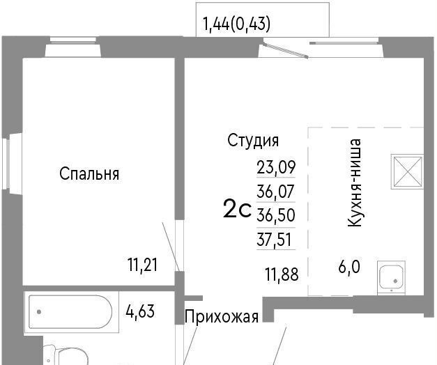 квартира г Челябинск р-н Советский ул Нефтебазовая 1 фото 1