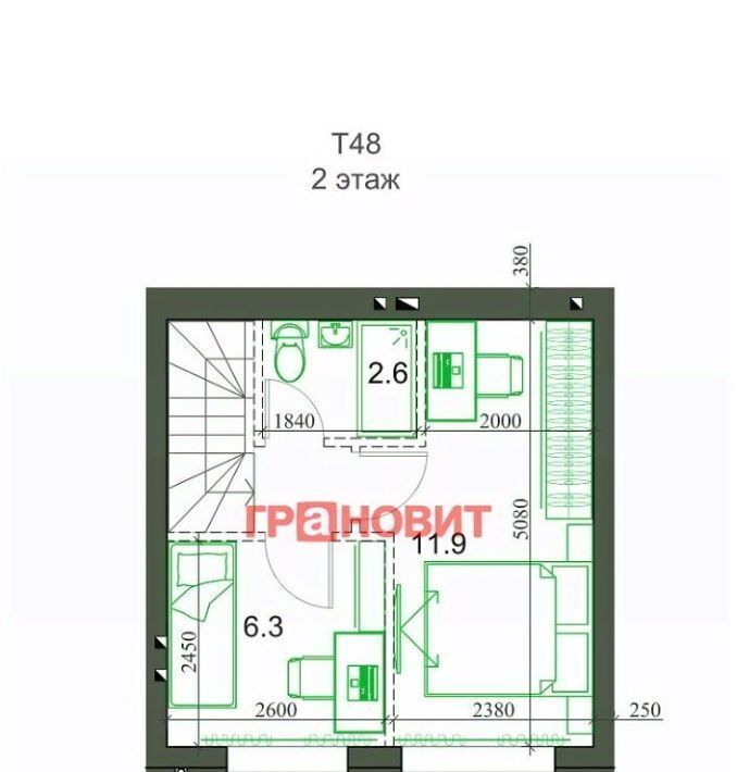 дом р-н Новосибирский п Садовый р-н мкр Березки-3 Станционный сельсовет, 3 фото 2