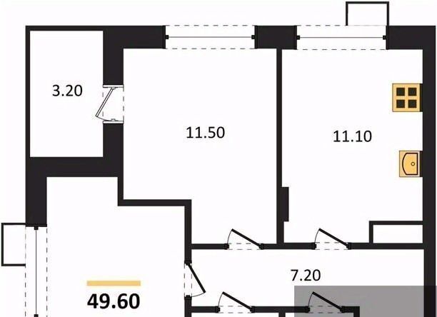 квартира г Воронеж р-н Железнодорожный ЖК «РИТМ» Ключи мкр фото 1