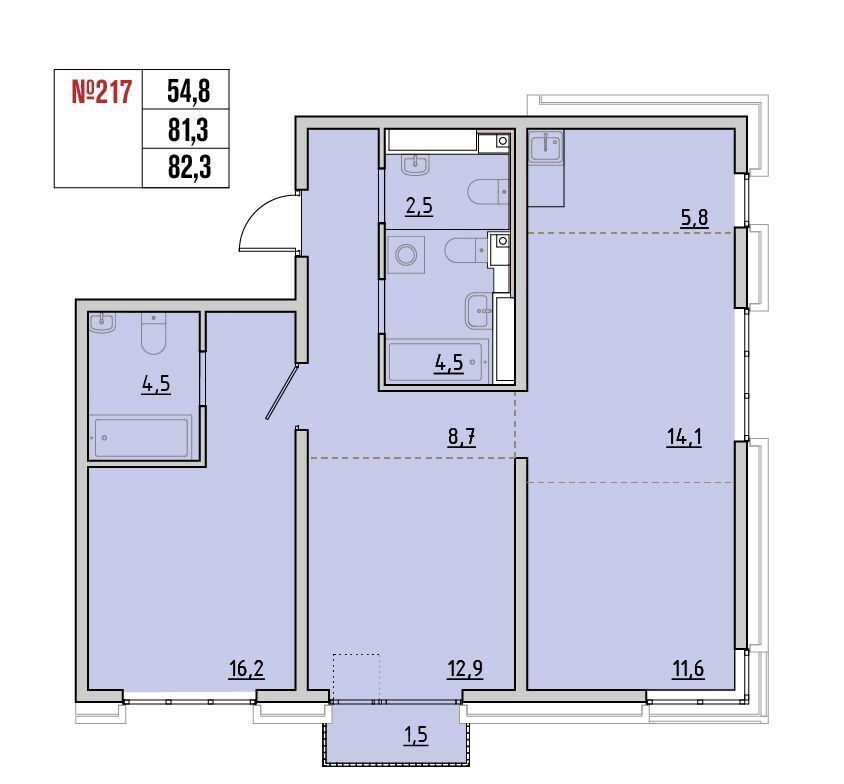 квартира р-н Иркутский рп Маркова квартал «Стрижи», стр. 3 фото 1