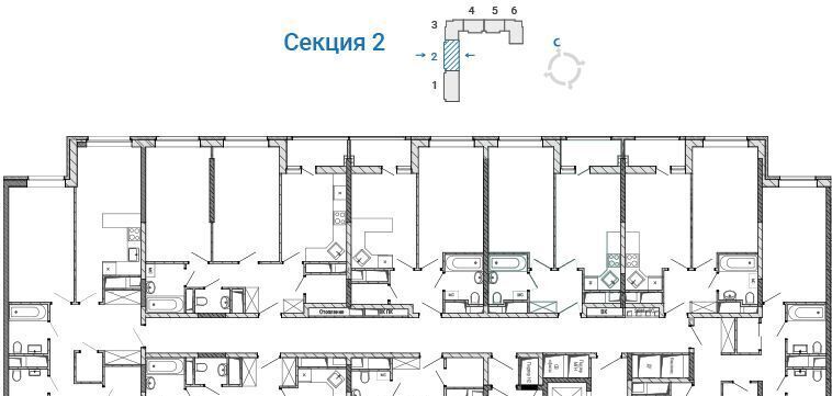 квартира г Балашиха мкр Железнодорожный ул Поликахина 2 Некрасовка фото 2