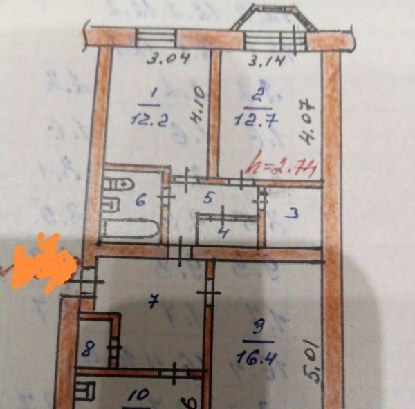 квартира г Усть-Илимск ул Карла Маркса 31 фото 15