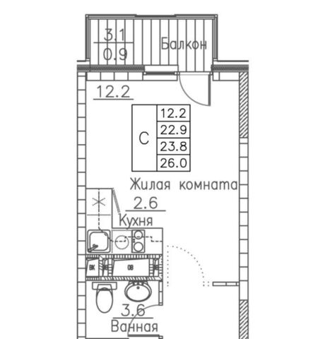 р-н Ленинский дом 7к/1 фото