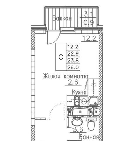 р-н Ленинский ул Расула Гамзатова 7к/2 фото