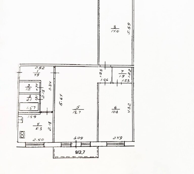 квартира г Уфа ул Рихарда Зорге 32/2 фото 4