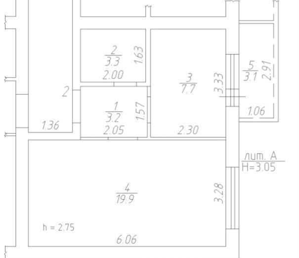 квартира г Краснодар х Новый р-н Прикубанский ул Каменная 2/3 мкр-н фото 7