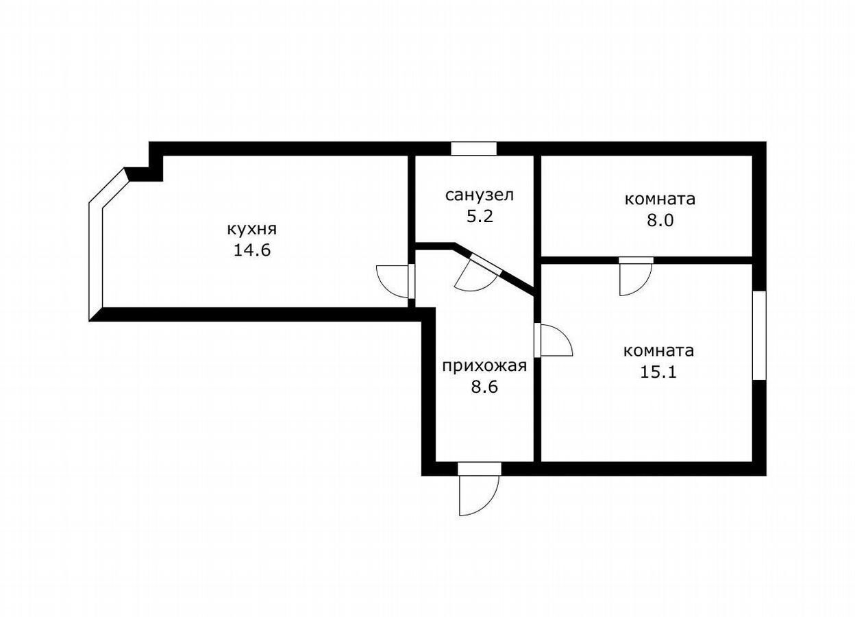 квартира г Краснодар р-н Карасунский Новознаменский ул им. Есенина 30б фото 10