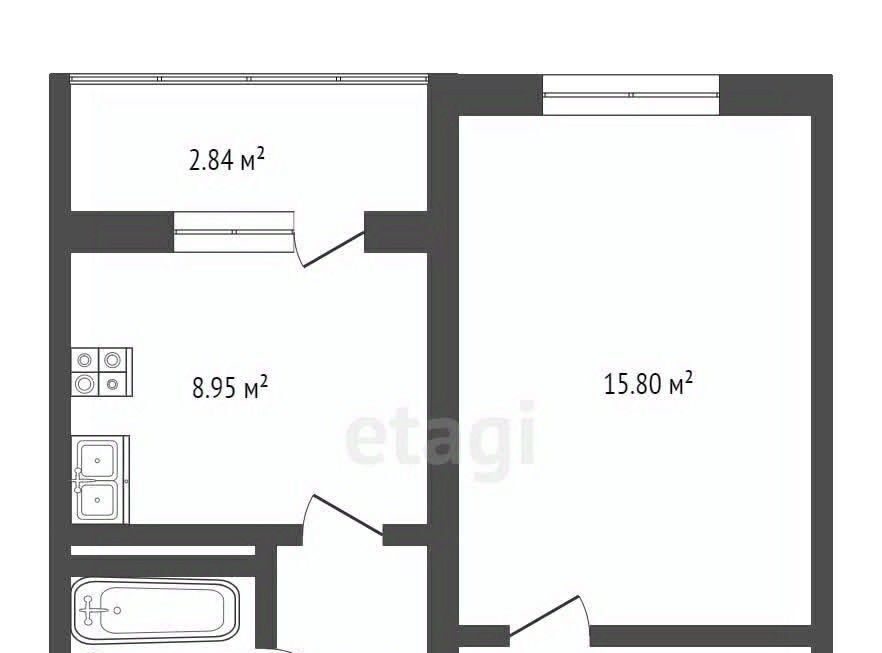 квартира г Оренбург р-н Дзержинский ул Рокоссовского 3 фото 2