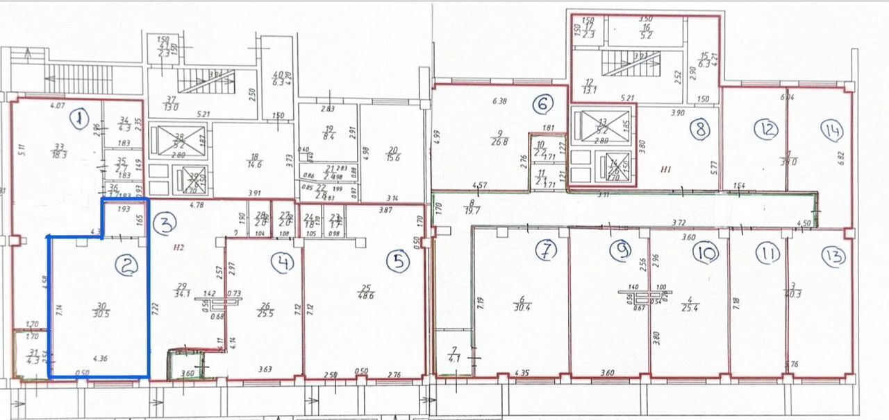 торговое помещение г Самара Московская ул Тухачевского 40а фото 14