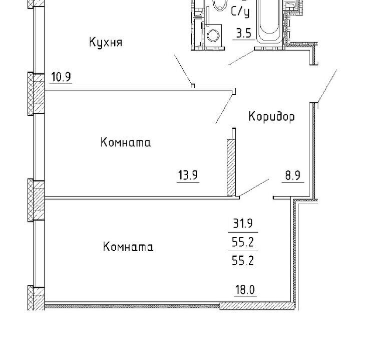 квартира г Пермь ул Куйбышева 135 фото 4