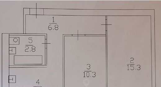 квартира г Саратов р-н Фрунзенский ул им Емлютина Д.В. 44б фото 15