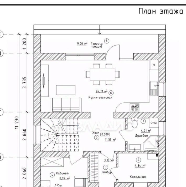 дом р-н Суздальский п Сокол ул Преображенская 15 Боголюбовское муниципальное образование фото 2