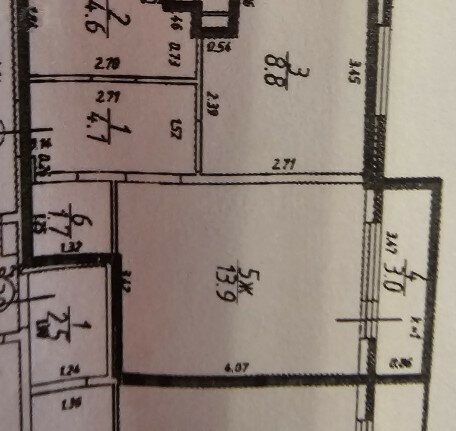 квартира г Калининград ул Левитана 63к/3 фото 22