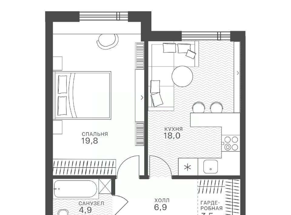 квартира г Москва метро Крылатское ул Крылатская фото 1