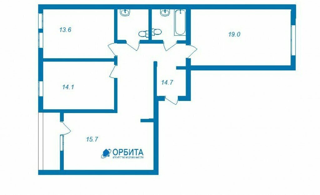 квартира г Тюмень ул Полевая 117к/4 фото 1