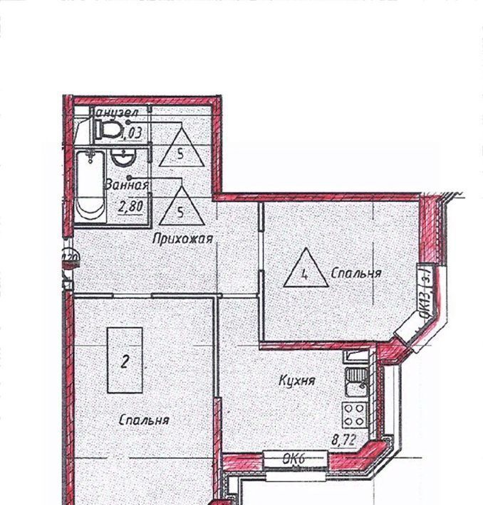 квартира г Москва Троицк ул. Текстильщиков, 3к 1 фото 6