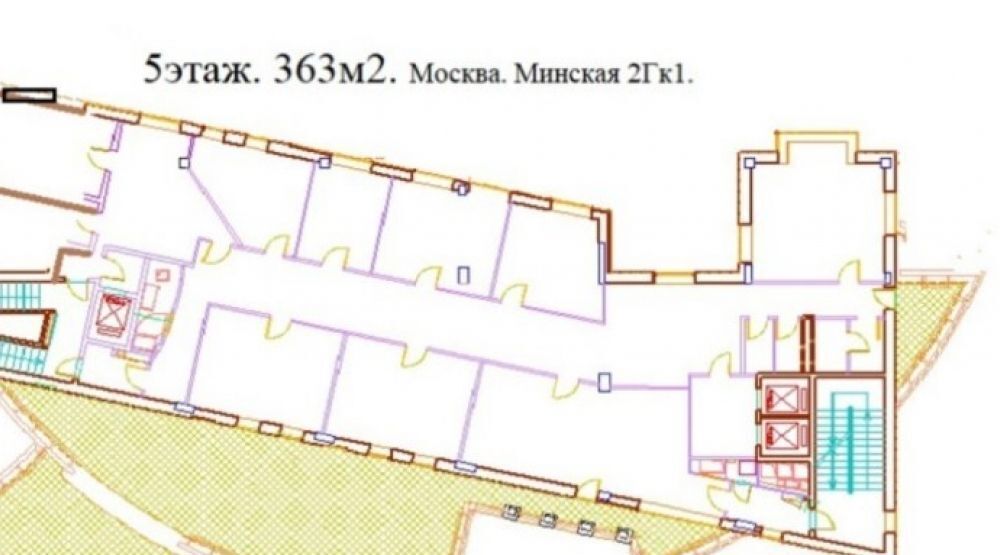 офис г Москва метро Минская ул Минская 2гк/1 фото 2