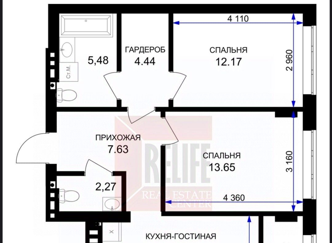 квартира р-н Гурьевский г Гурьевск ЖК «Включи» фото 2