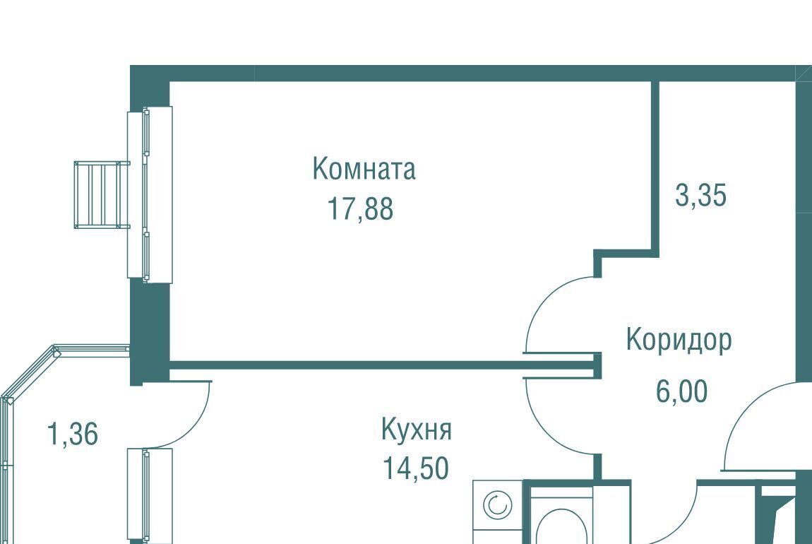 квартира г Одинцово ЖК «Одинбург» Одинцово фото 1